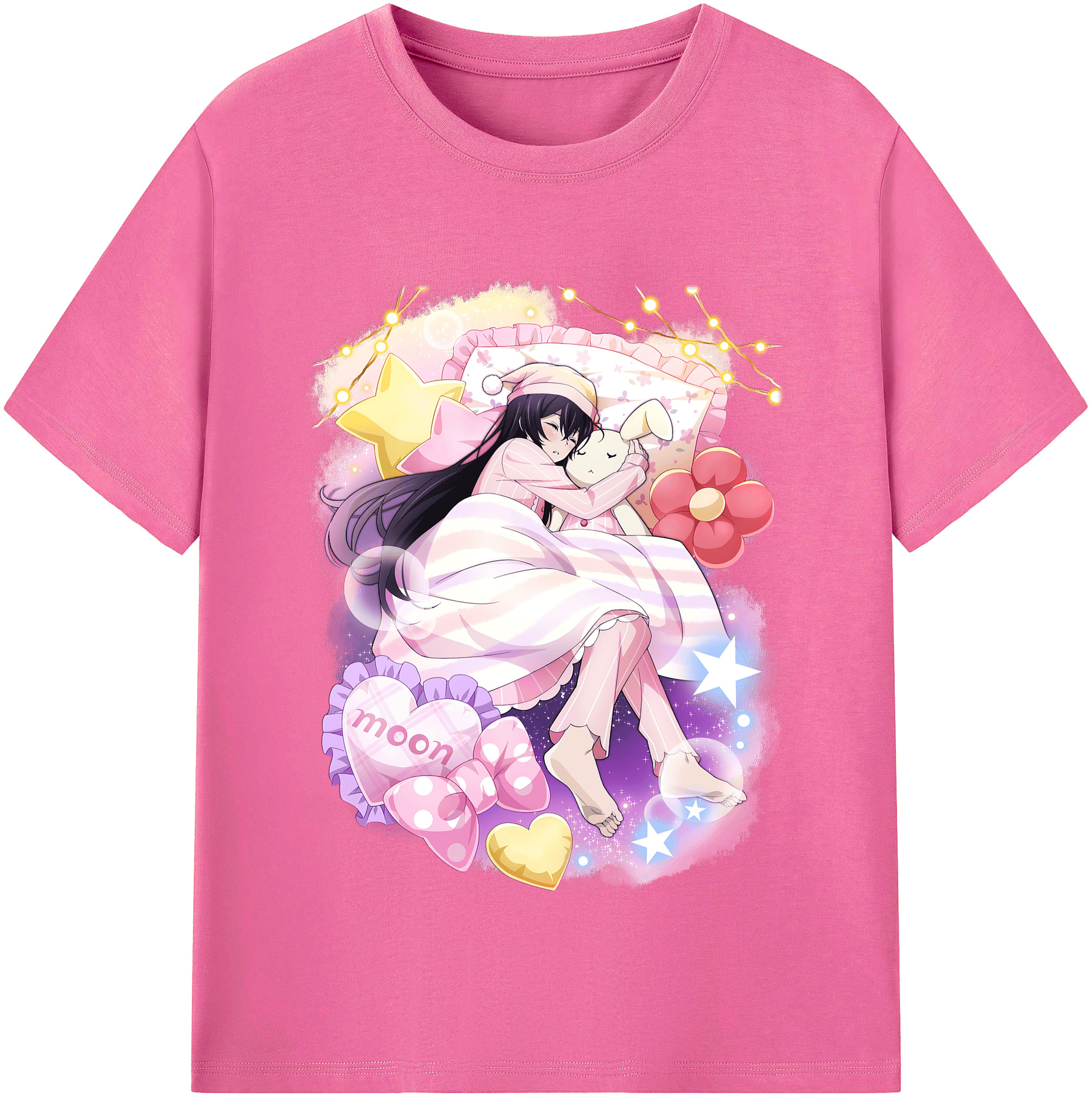 （画像用） 文豪ストレイドッグス Bungo Stray Dogs レディースカジュアルプリントTシャツ（綿100％）